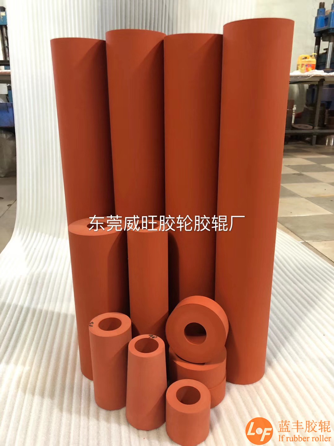 各种长度热转印硅胶轮