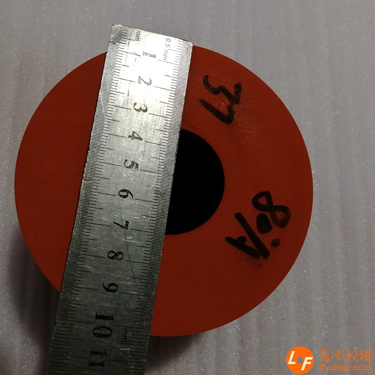 φ37*100热转印胶轮 外径