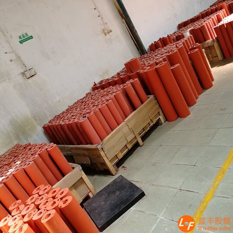 热转印硅胶轮成品摆放区